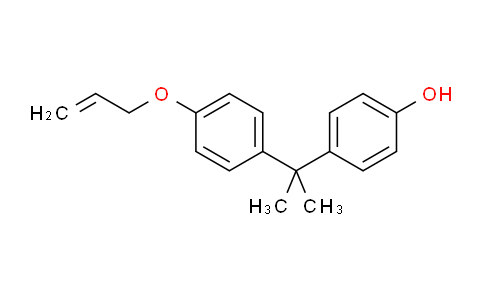 CAS No. 59501-41-6, 4-[2-(4-prop-2-enoxyphenyl)propan-2-yl]phenol