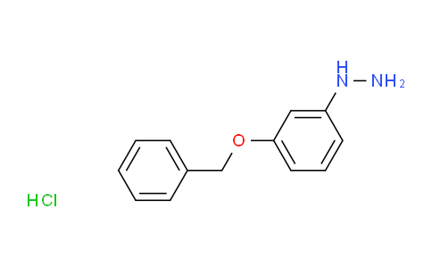 CAS No. 59146-68-8, (3-(Benzyloxy)phenyl)hydrazine hydrochloride