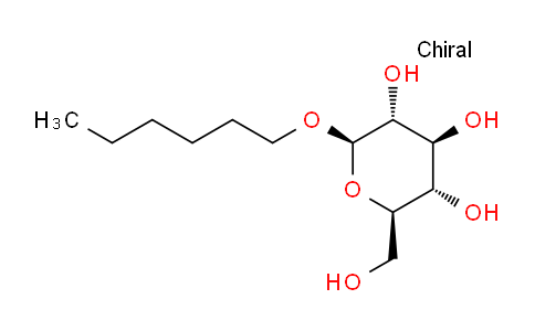 CAS No. 59080-45-4, Hexyl b-D-glucopyranoside