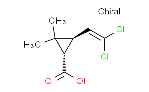 CAS No. 59042-50-1, Trans-3-(2,2-Dichlorovinyl)-2,2-dimethylcyclopropanecarboxylic acid