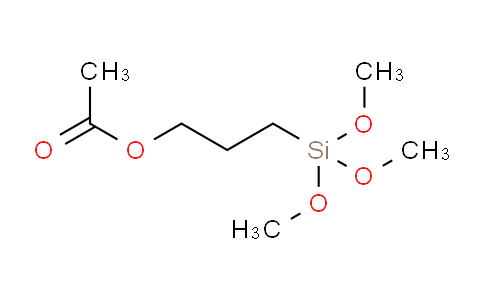 CAS No. 59004-18-1, 3-(Trimethoxysilyl)propyl acetate