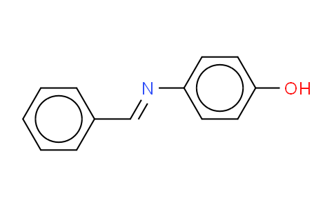 CAS No. 588-53-4, Phenol,4-[(phenylmethylene)amino]-