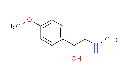 CAS No. 58777-87-0, 1-(4-Methoxyphenyl)-2-(methylamino)ethanol