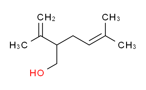 CAS No. 58461-27-1, 5-Methyl-2-(prop-1-en-2-yl)hex-4-en-1-ol