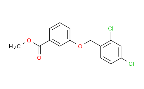 CAS No. 58041-99-9, Methyl 3-((2,4-dichlorobenzyl)oxy)benzoate
