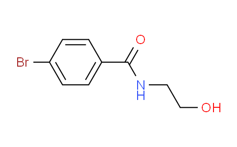 CAS No. 57728-67-3, 4-Bromo-N-(2-hydroxyethyl)benzamide