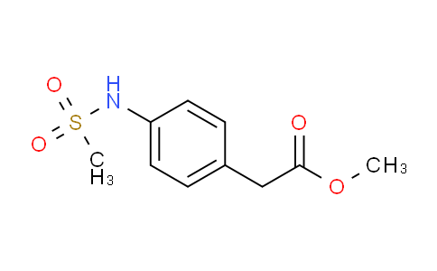 CAS No. 57486-70-1, Methyl 2-[4-(methylsulfonamido)phenyl]acetate