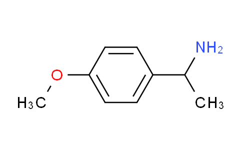 CAS No. 6298-96-0, 1-(4-Methoxyphenyl)ethanamine
