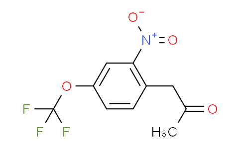 CAS No. 57330-59-3, 1-(2-Nitro-4-(trifluoromethoxy)phenyl)propan-2-one