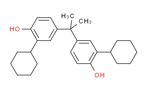 CAS No. 57100-74-0, 2,2-Bis(3-cyclohexyl-4-hydroxyphenyl)propane