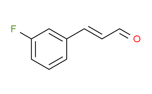 CAS No. 56578-38-2, (E)-3-(3-Fluorophenyl)acrylaldehyde
