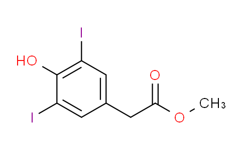 CAS No. 56460-36-7, Methyl 2-(4-hydroxy-3,5-diiodophenyl)acetate