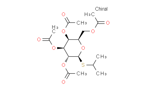 CAS No. 55692-87-0, (2R,3s,4s,5r,6s)-2-(acetoxymethyl)-6-(isopropylthio)tetrahydro-2h-pyran-3,4,5-triyl triacetate