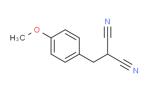 CAS No. 5553-92-4, 2-(4-Methoxybenzyl)malononitrile