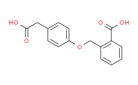 CAS No. 55453-89-9, 2-((4-(Carboxymethyl)phenoxy)methyl)benzoic acid
