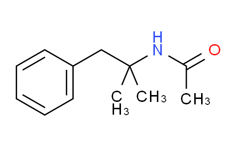 CAS No. 5531-33-9, N-(2-Methyl-1-phenylpropan-2-yl)acetamide