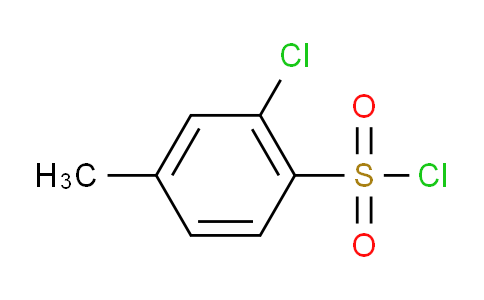 CAS No. 55311-94-9, 2-Chloro-4-methylbenzene-1-sulfonyl chloride