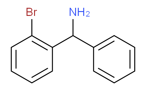 CAS No. 55095-15-3, alpha-(2-Bromophenyl)benzylamine