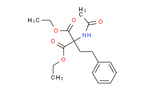 CAS No. 5463-92-3, Diethyl 2-acetamido-2-phenethylmalonate