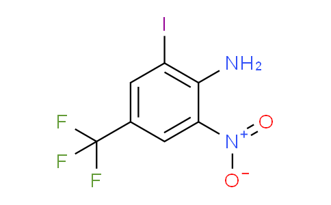 CAS No. 543740-74-5, 2-Iodo-6-nitro-4-(trifluoromethyl)aniline