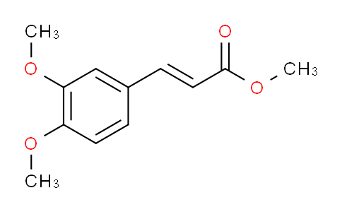CAS No. 5396-64-5, Methyl 3-(3,4-dimethoxyphenyl)acrylate