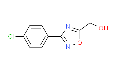 CAS No. 5372-40-7, (3-(4-Chlorophenyl)-1,2,4-oxadiazol-5-yl)methanol