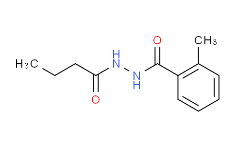 CAS No. 5328-51-8, N'-butanoyl-2-methylbenzohydrazide