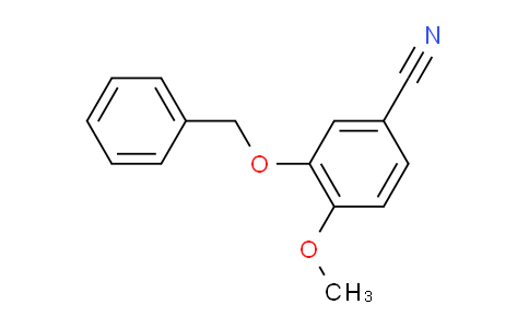 CAS No. 52805-37-5, 3-(Benzyloxy)-4-methoxybenzonitrile