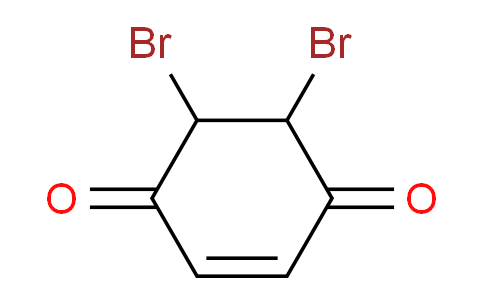 CAS No. 5273-61-0, 5,6-Dibromocyclohex-2-ene-1,4-dione