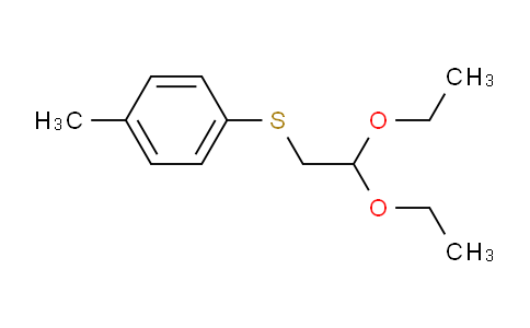 CAS No. 51830-50-3, (2,2-Diethoxyethyl)(p-tolyl)sulfane
