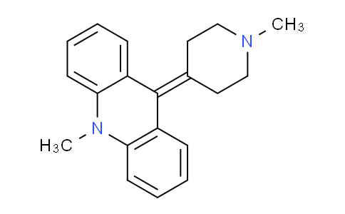CAS No. 51582-54-8, 10-Methyl-9-(1-methylpiperidin-4-ylidene)-9,10-dihydroacridine