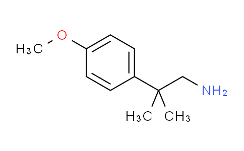 CAS No. 51558-25-9, 2-(4-Methoxyphenyl)-2-methylpropan-1-amine