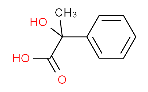 CAS No. 515-30-0, 2-Hydroxy-2-phenylpropanoic acid