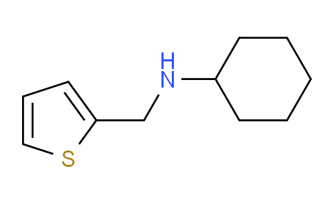 CAS No. 51305-86-3, N-(Thiophen-2-ylmethyl)cyclohexanamine