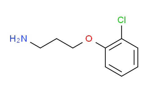 CAS No. 50911-59-6, 3-(2-Chlorophenoxy)propan-1-amine