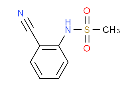 CAS No. 50790-29-9, N-(2-Cyanophenyl)methanesulfonamide