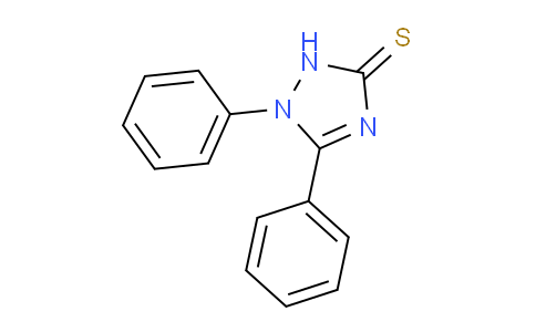 CAS No. 5055-74-3, 1,5-Diphenyl-1H-1,2,4-triazole-3(2H)-thione