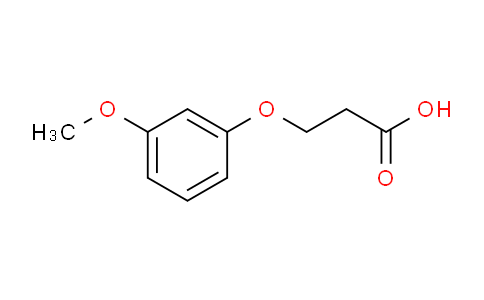 CAS No. 49855-03-0, 3-(3-Methoxyphenoxy)propanoic acid