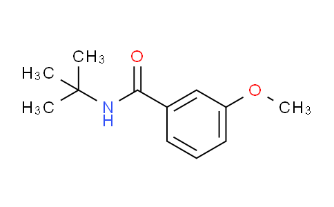 CAS No. 49834-28-8, N-(tert-Butyl)-3-methoxybenzamide