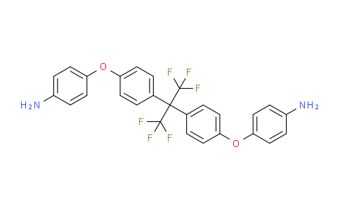 CAS No. 479545-03-4, 2,2-Bis[4-(4-aminophenoxy)phenyl]hexafluoropropane