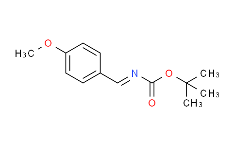 CAS No. 479423-40-0, (E)-tert-Butyl 4-methoxybenzylidenecarbamate