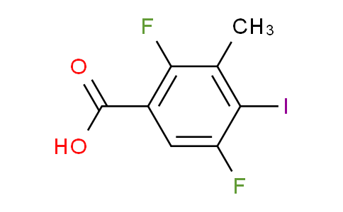 CAS No. 479090-50-1, 2,5-Difluoro-4-iodo-3-methylbenzoic acid