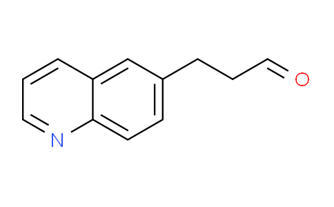 CAS No. 476660-18-1, 3-(Quinolin-6-yl)propanal