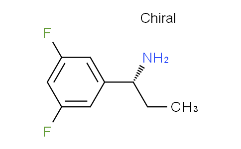 CAS No. 473733-16-3, (R)-1-(3,5-Difluorophenyl)propan-1-amine