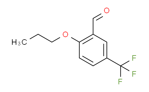 CAS No. 472809-74-8, 2-Propoxy-5-(trifluoromethyl)benzaldehyde