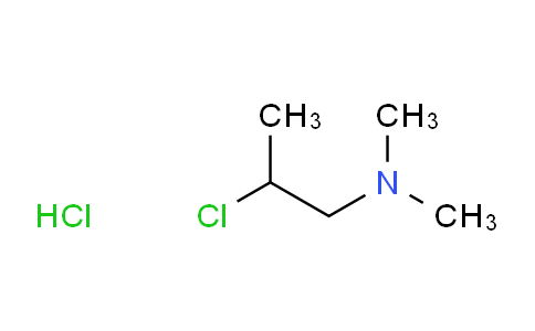 CAS No. 4584-49-0, 2-Chloro-N,N-dimethylpropan-1-amine hydrochloride