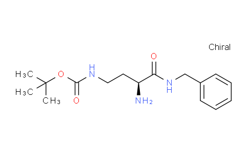 CAS No. 456527-46-1, tert-butyl (S)-(3-amino-4-(benzylamino)-4-oxobutyl)carbamate