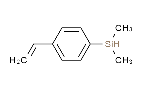 CAS No. 4556-72-3, (4-ethenylphenyl)-dimethylsilane