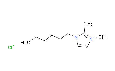 CAS No. 455270-59-4, 1-Hexyl-2,3-dimethyl-1H-imidazol-3-ium chloride