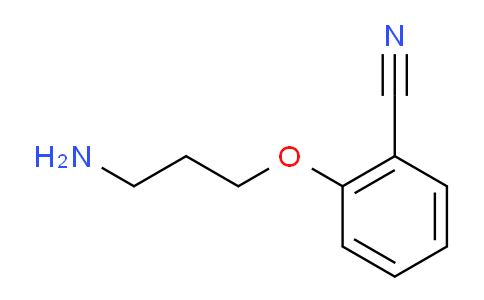 CAS No. 444574-75-8, 2-(3-Aminopropoxy)benzonitrile